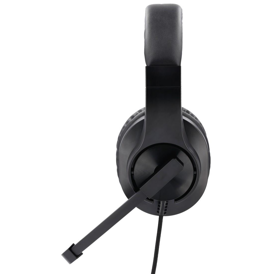 PC-Office-Headset "HS-P350", Stereo, Schwarz (00139926)