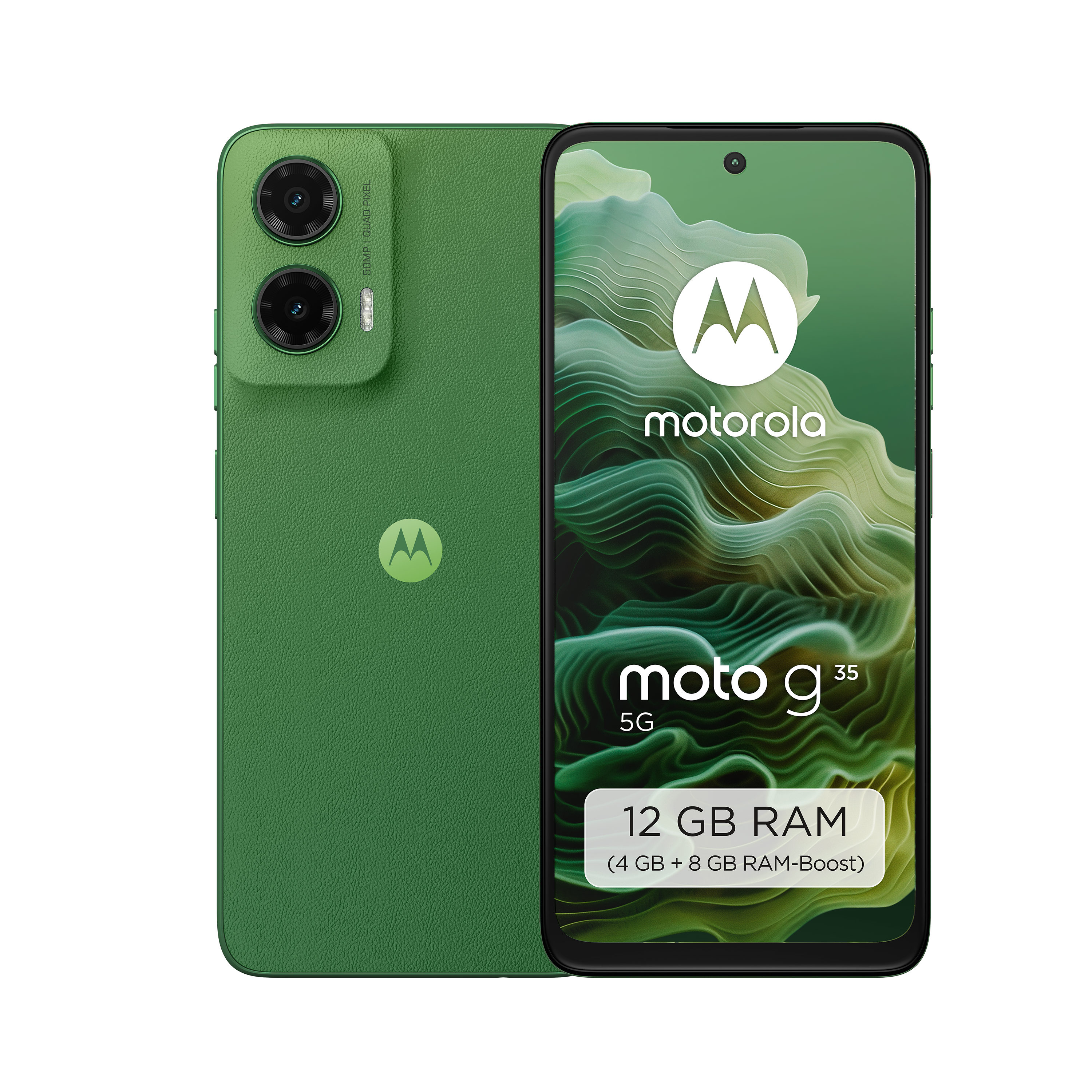 moto G35 5G 4GB + 128GB Leaf Green Smartphone