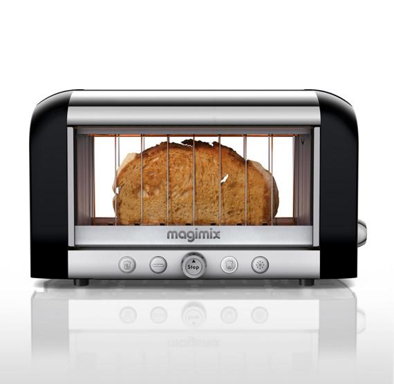 Vision black Langschlitz-Toaster