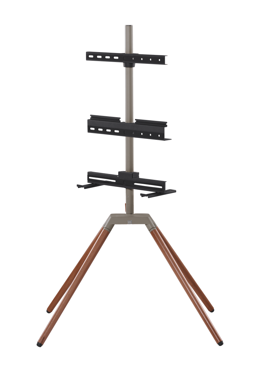 TV-Stativ Quadpod WM7475 Walnut/Gun Metal