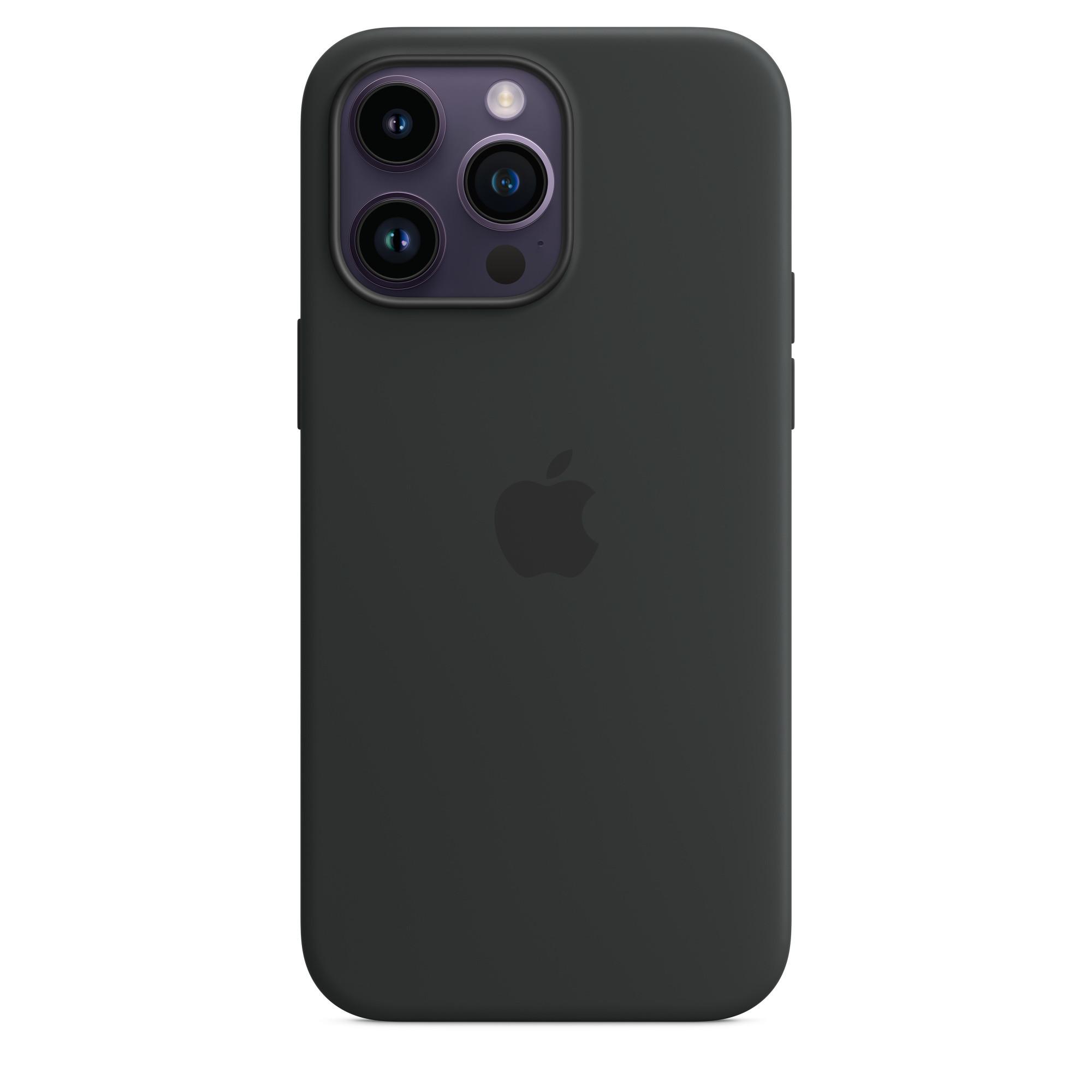 iPhone 14 Pro Max Silikon Case mit MagSafe - Mitternacht (MPU03ZM/A) Handyhülle