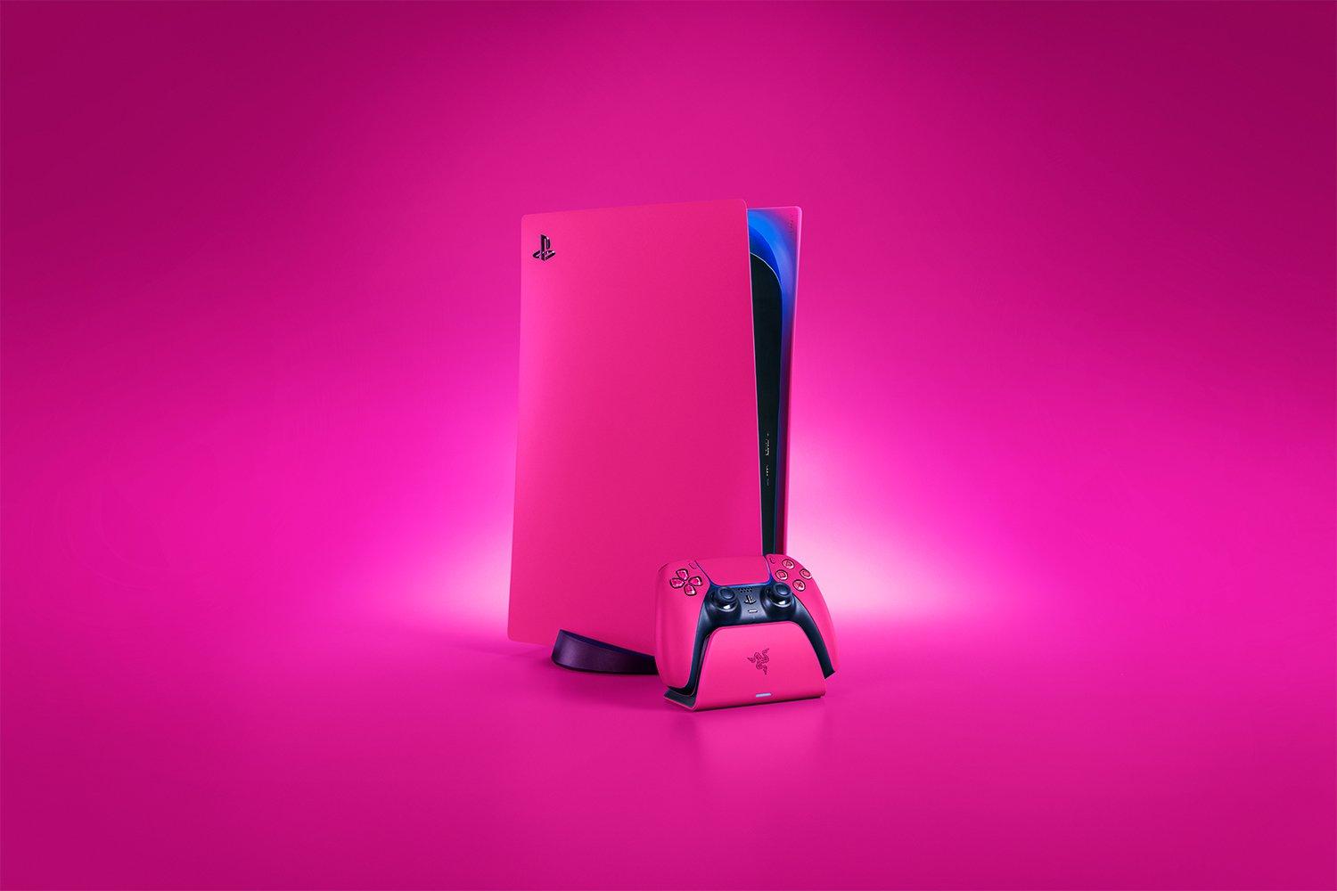 Quick Charging Stand for PS5 - Rosa