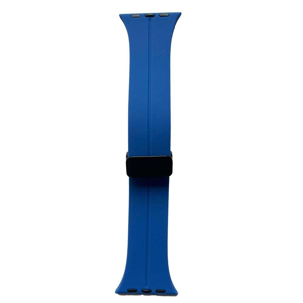 Armband für Apple Watch Ultra 49mm/ Watch 45/44mm (Series 4 - 10)/ 42mm (Series 1 - 3) Easy Magnet Blue