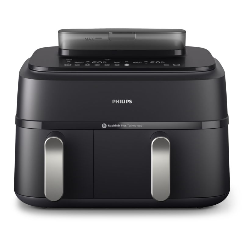 Steam Airfryer NA551/00 5000 Series Doppel-Heißluftfritteuse