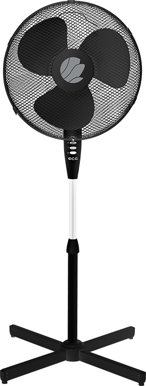 FS 40a schwarz Standventilator