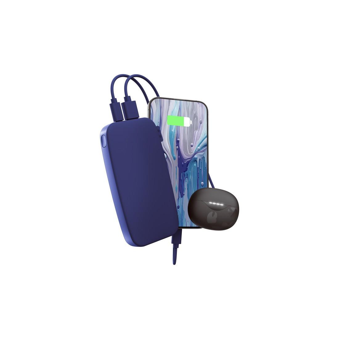 Powerbank 12000mAh USB-C, Ultra Fast Charge & 20W PD,True Blue (00231825)