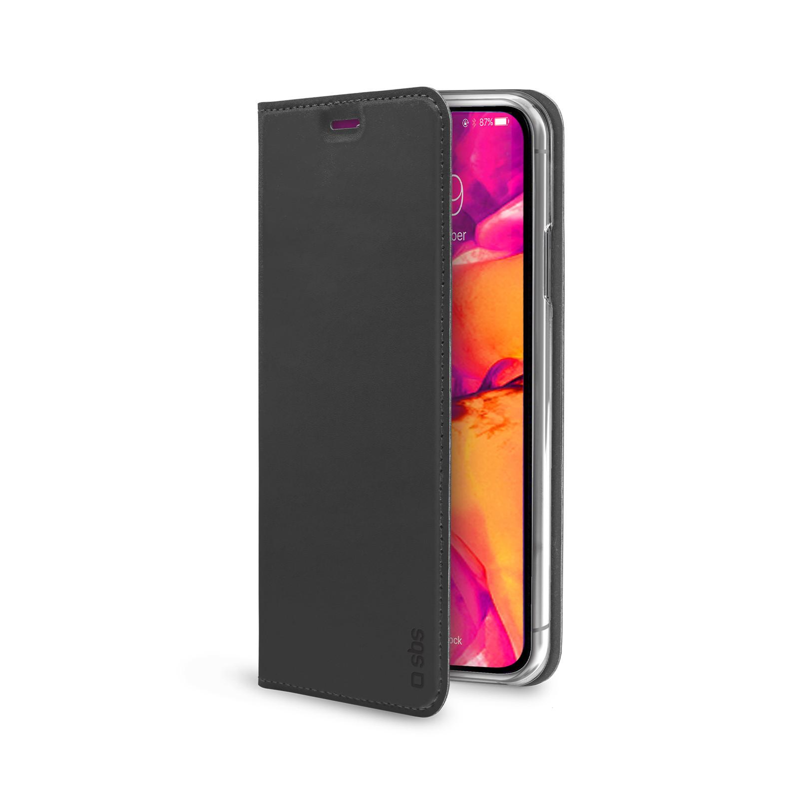 Bookcase Wallet Lite-Hülle für iPhone 12/12 Pro, Schwarz