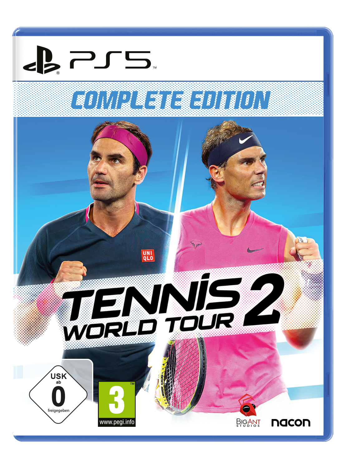 Tennis World Tour 2 PS5-Spiel