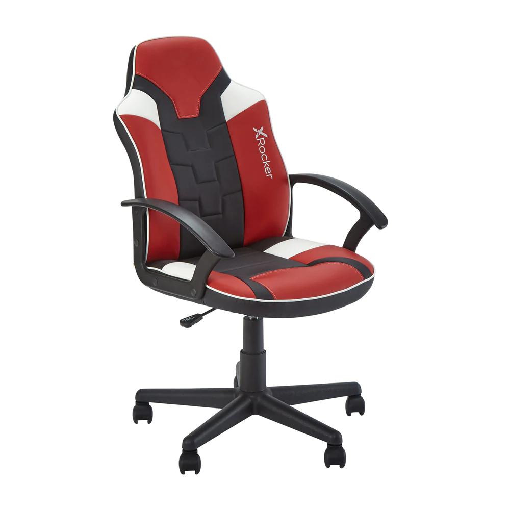 Saturn Gaming Bürostuhl für Kinder & Teenager - Rot
