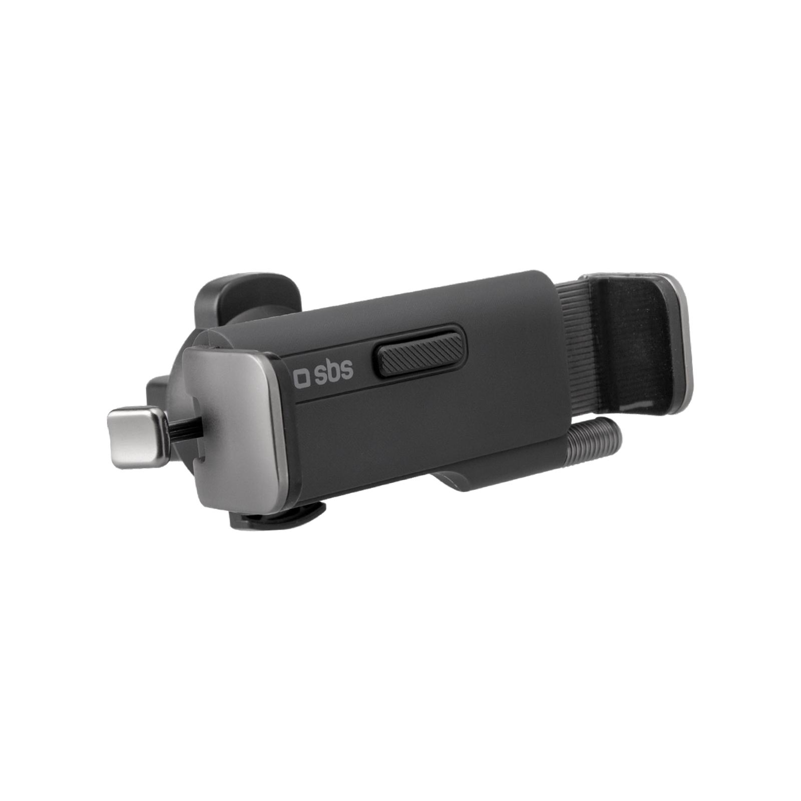 Handy-Autohalterung mit schwenkbarem Clip, Grau