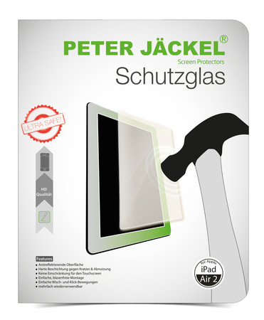 Jäckel 14722 HD Glass Protector für iPad Air 2