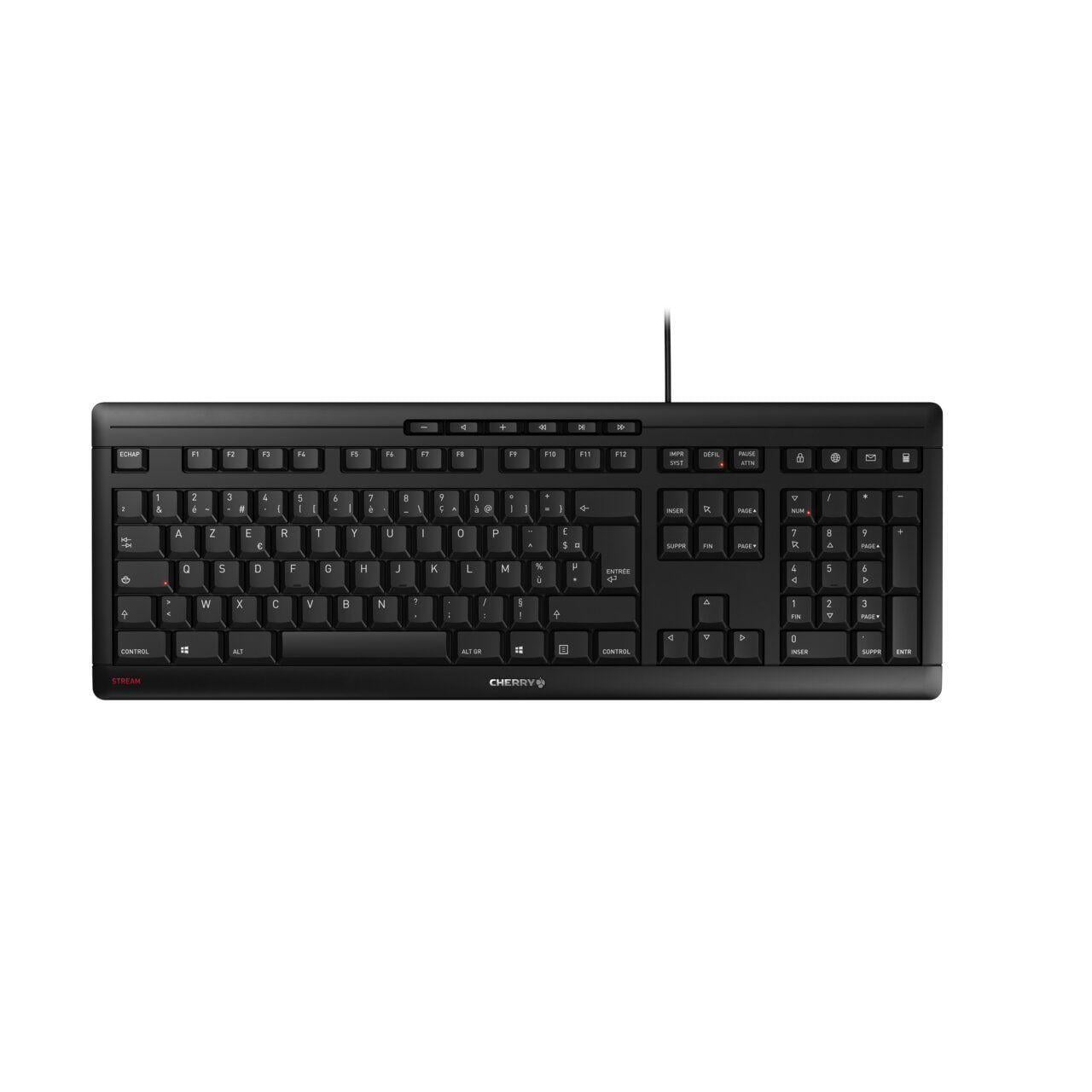 STREAM KEYBOARD Schwarz FR (Frankreich) Tastatur