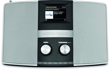 Multiroom Hybrid-Designradio Transita 400 schwarz-silber