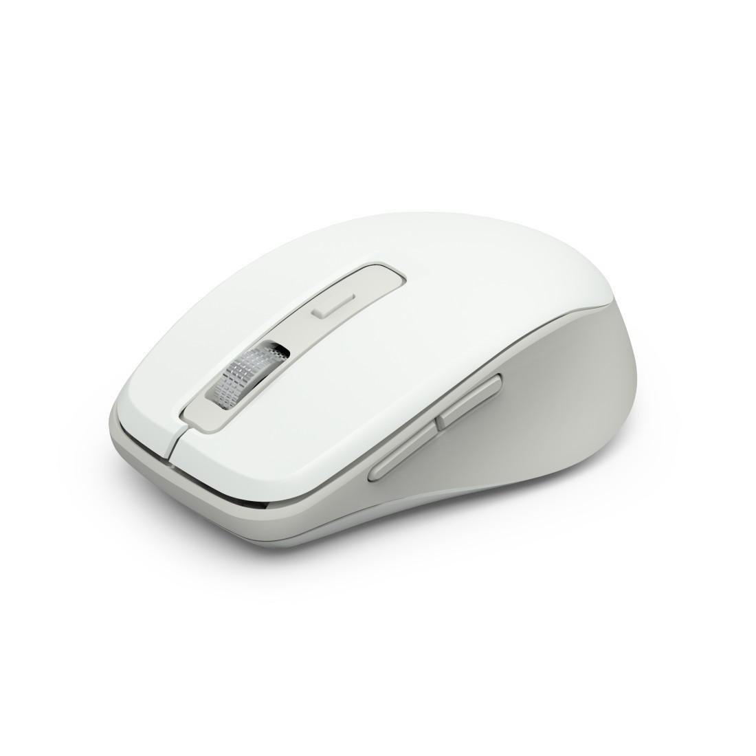 Multi-Device-Maus WM-450, kabellos, Funk/Bluetooth, 7 Tasten, Weiß (00173080)
