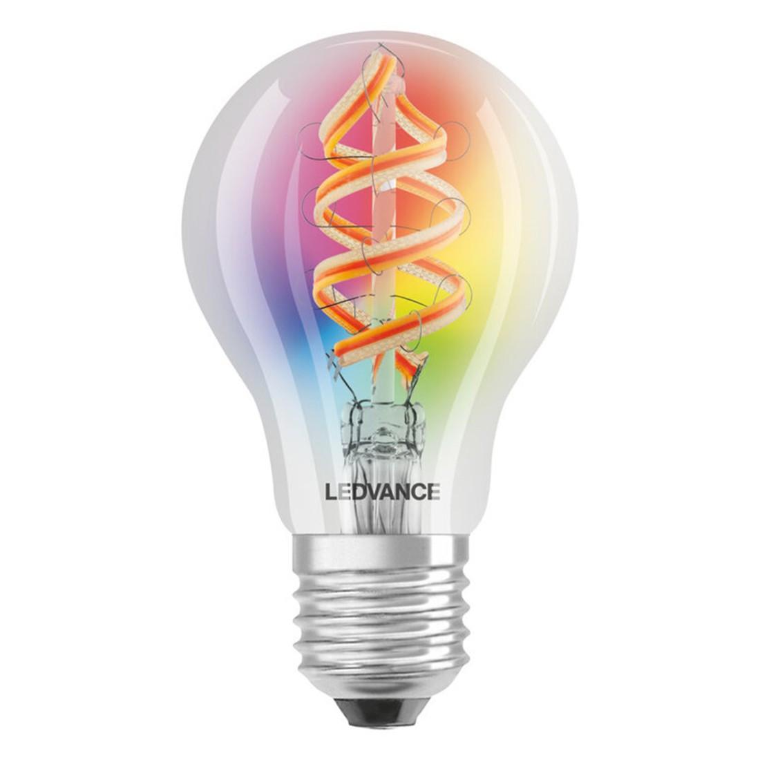 Smartes LED-Filament WiFi, Glühbirne, 4.5W ersetzt 30W, E27, RGBW, klar (00217636)