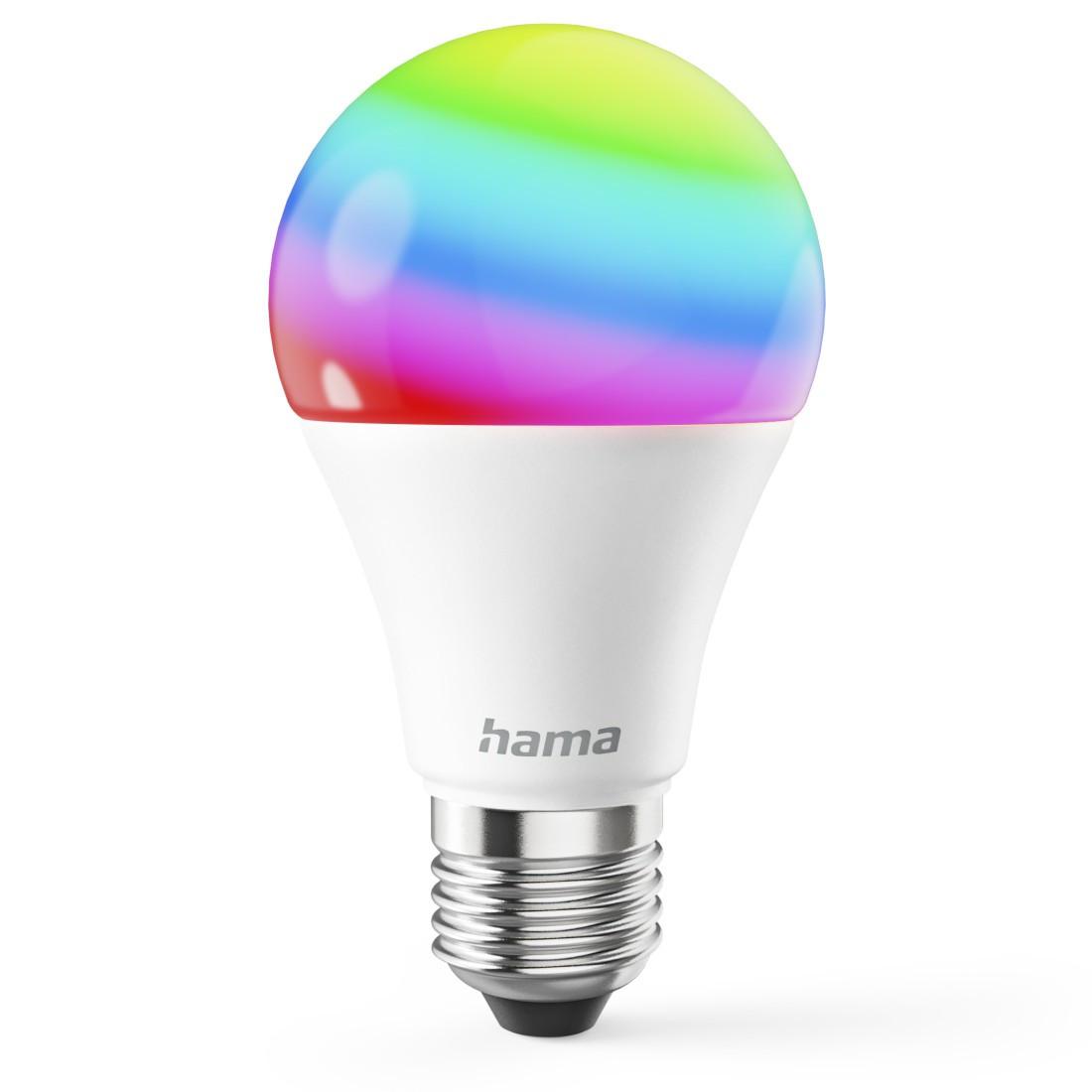 WLAN-Lampe E27, 9W, Matter, Globe, RGBW, dimmbar (00176683)