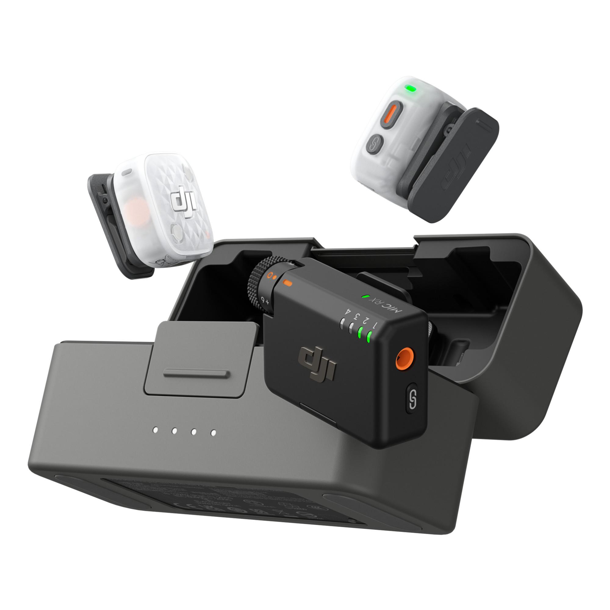 Mic Mini 2S (2 TX + 1 RX + Charging Case) Lavalier-Mikrofon