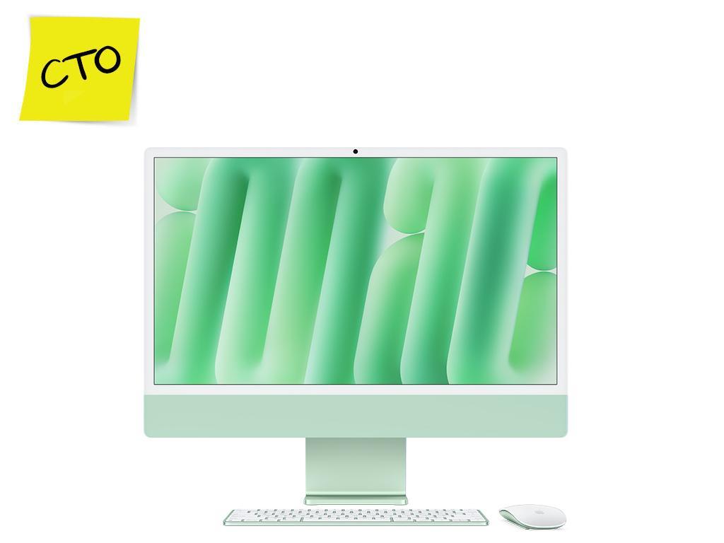 iMac 24 Grün CTO M4 8-Core CPU (Gigabit Ethernet,TID.Num.)