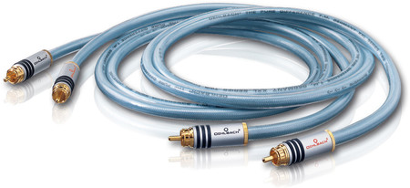 XXL® SERIES 2 CINCH COOL SILVER 2m Audiokabel