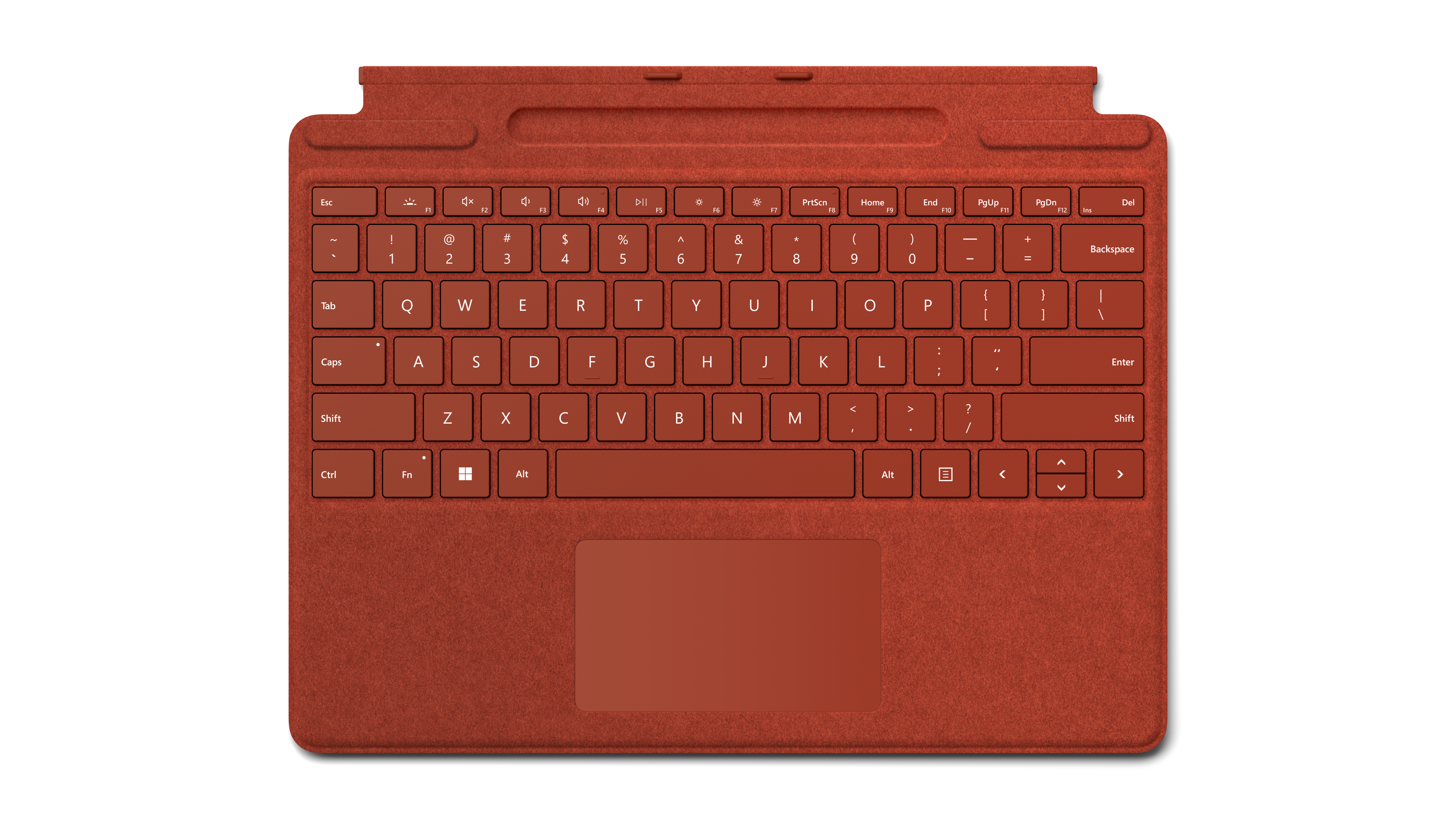 Surface Pro Signature Keyboard Mohnrot Tablet-Tastatur