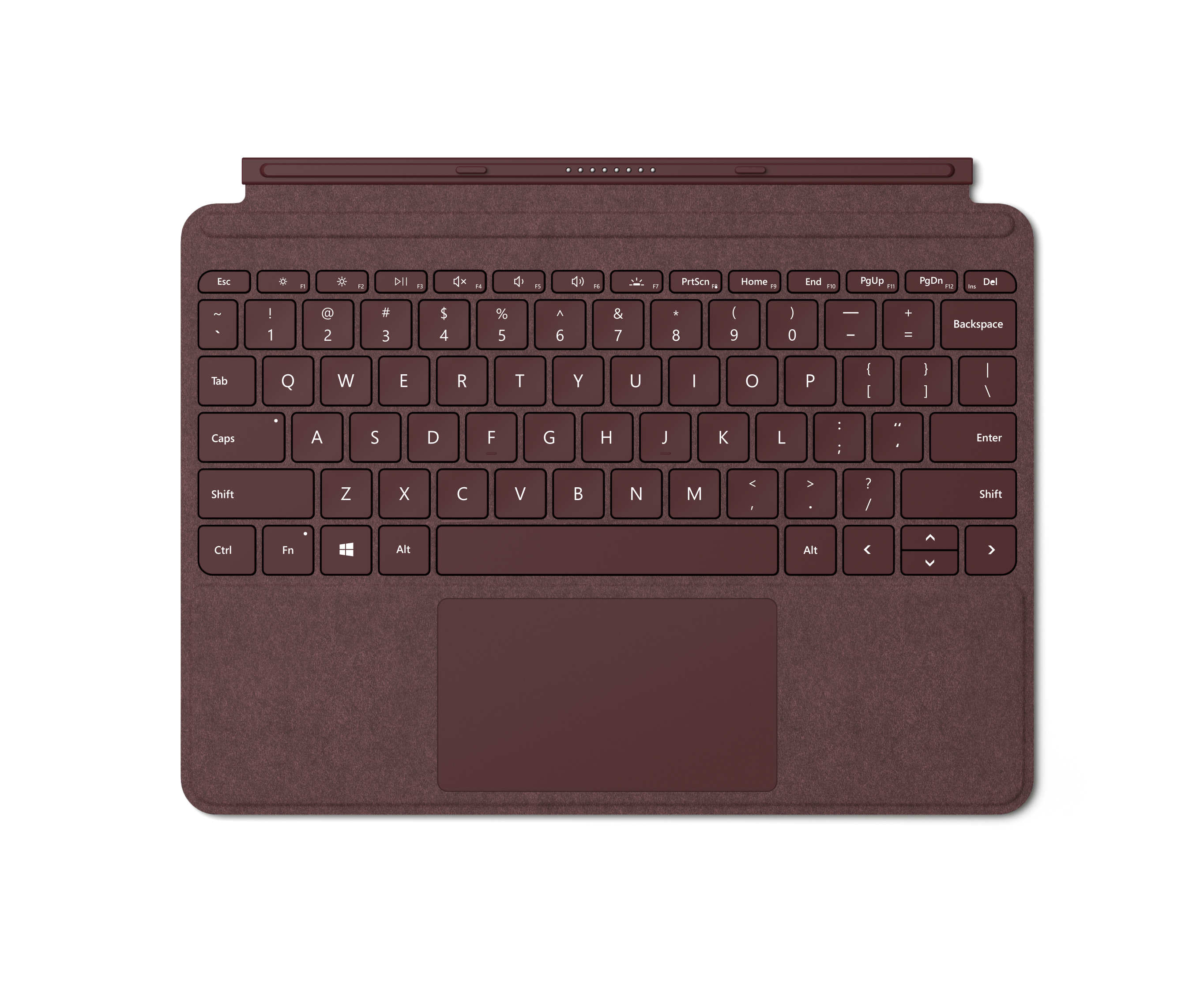 Type Cover Surface Go bordeaux rot Tablet-Tastatur