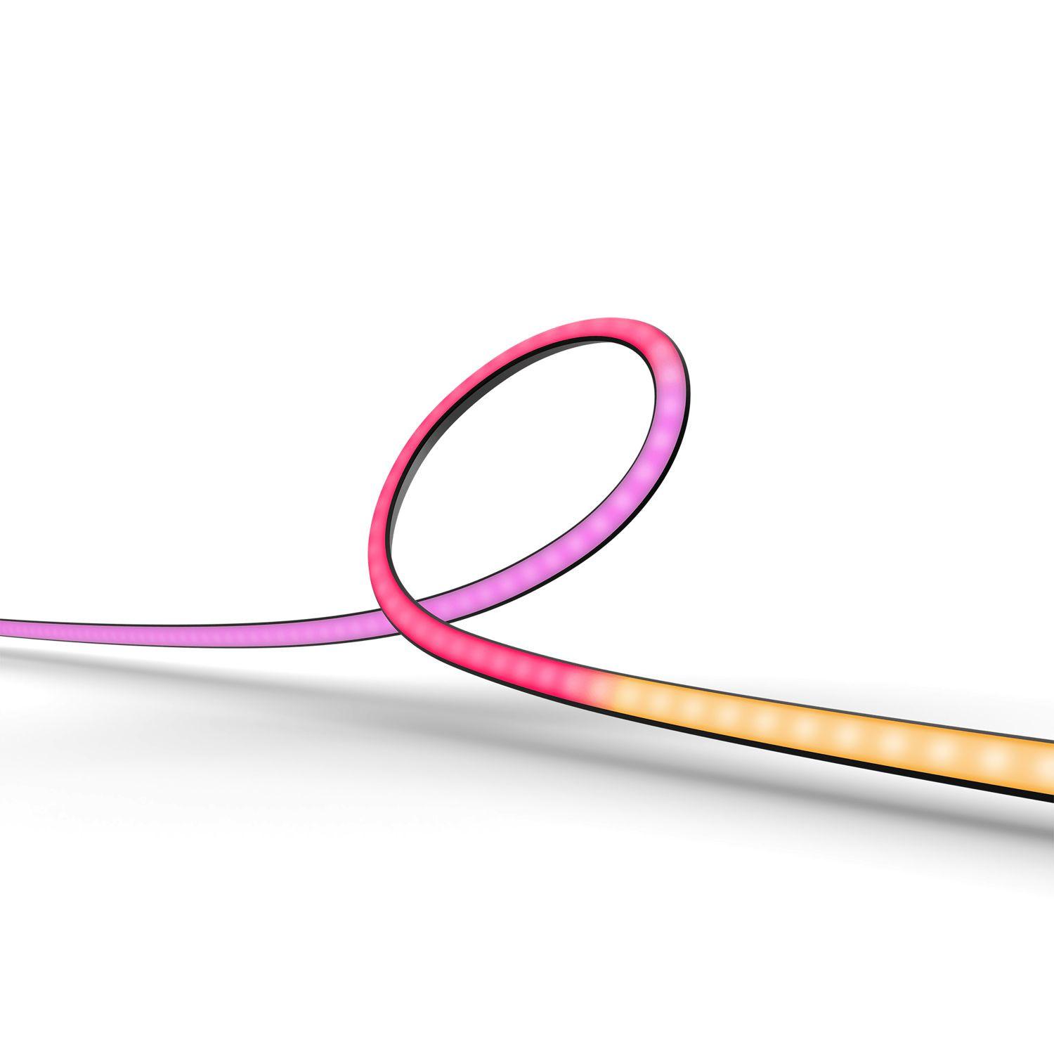 White & Color Ambiance Lightstrip Gradient TV 75"