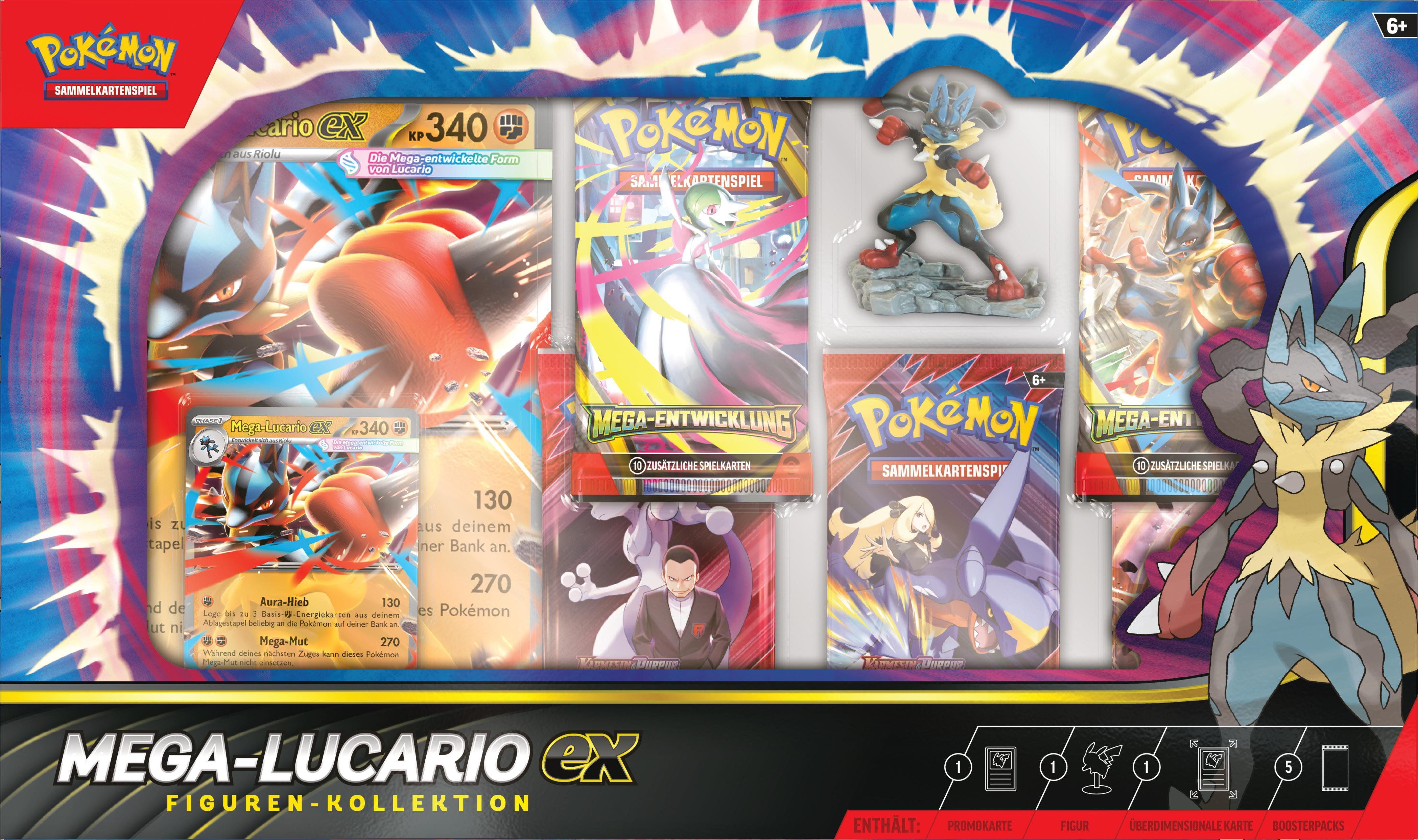 Figuren-Kollektion Mega-Lucario-ex