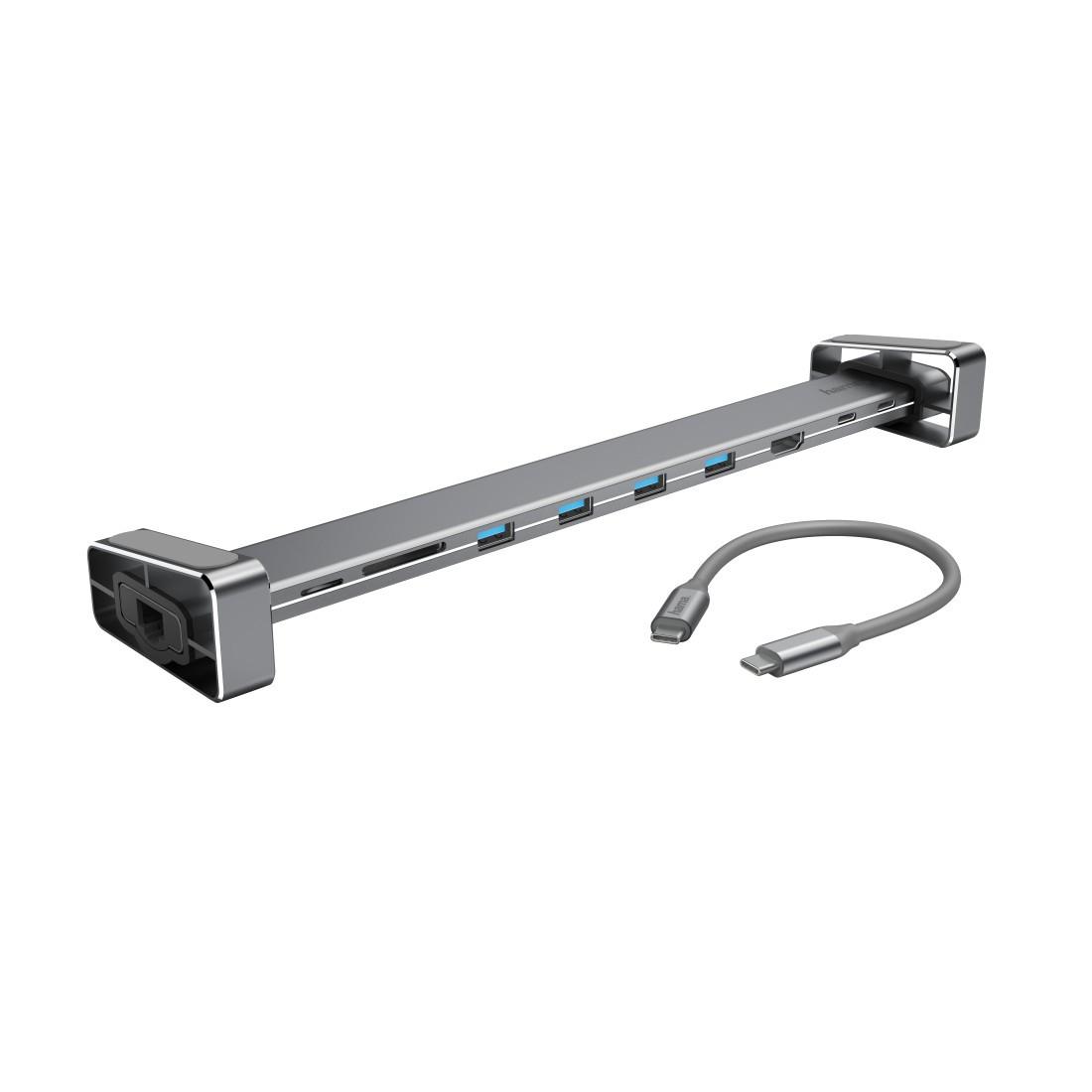 "USB-C-Docking-Station ""Connect2Office Basic"", abnehmbare Standfüße, 9 Ports (00200103)"