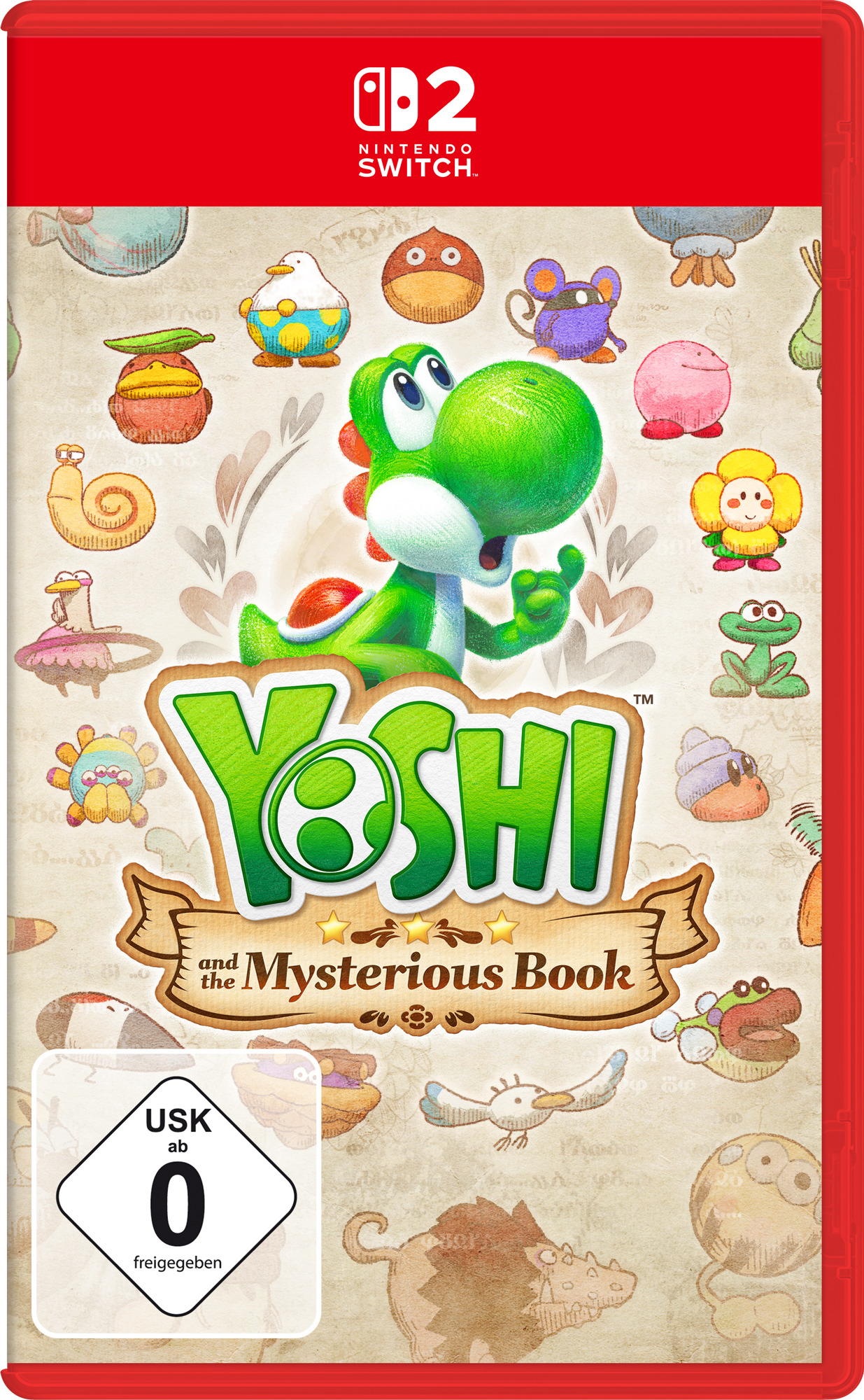Yoshi and the Mysterious Book Nintendo Switch 2-Spiel