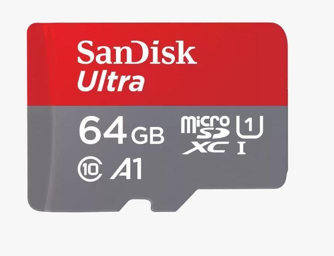 Ultra 64GB Mobile + SD Adapter 140MB/s A1 Class 10 UHS-I (00215421) micro SDXC Speicherkarte