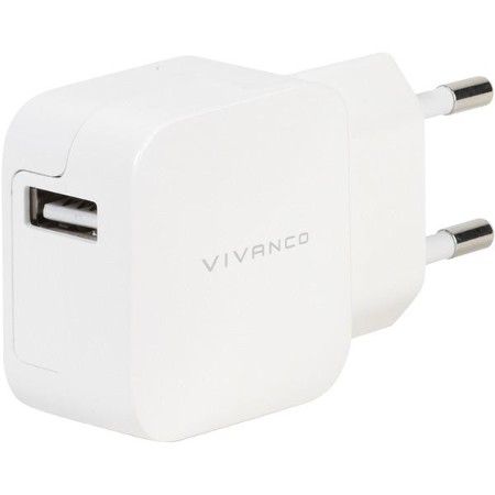 USB Charger 2.4A mit Smart IC, weiß (37562)