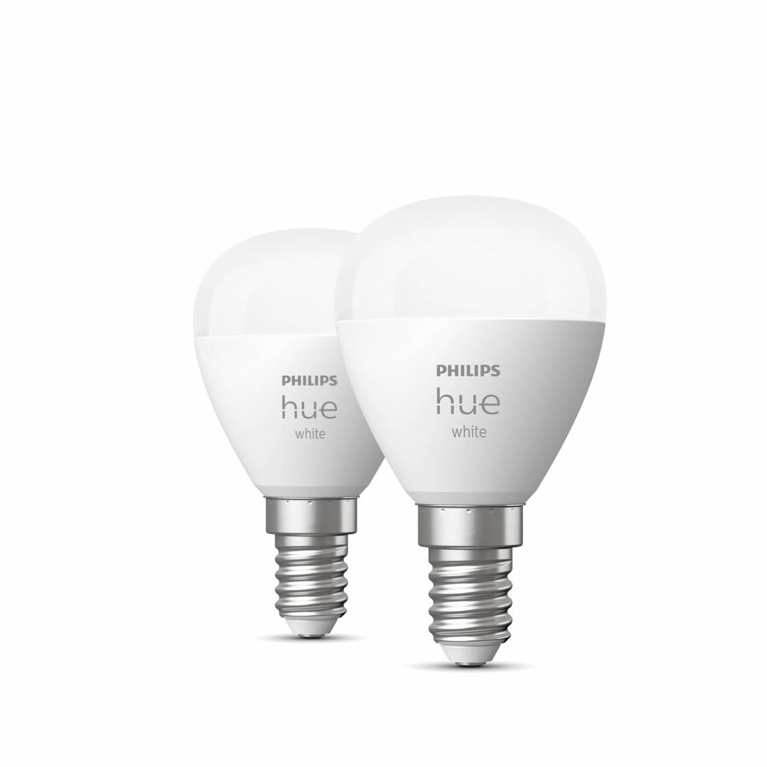 LED-Lampe "White Luster", E14, Doppelpack, warmweiß (00212724)