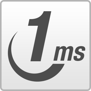 Reaktionszeit 1 ms