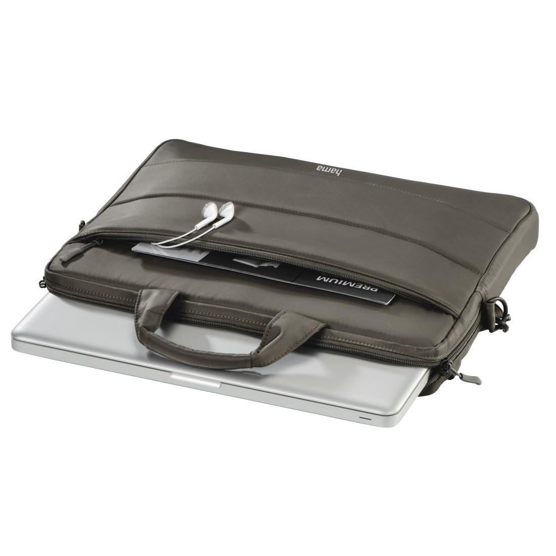 Laptop-Tasche "Toronto", bis 34 cm (13,3"), Oliv (00216571)