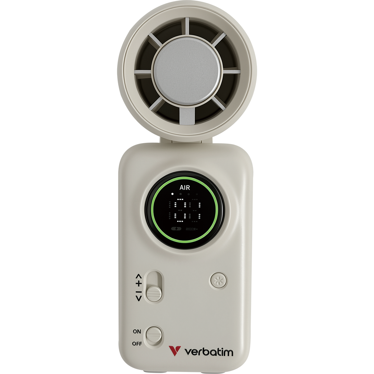 Cool 'n' Go Ice Touch Mini Weiß/Silber Handventilator