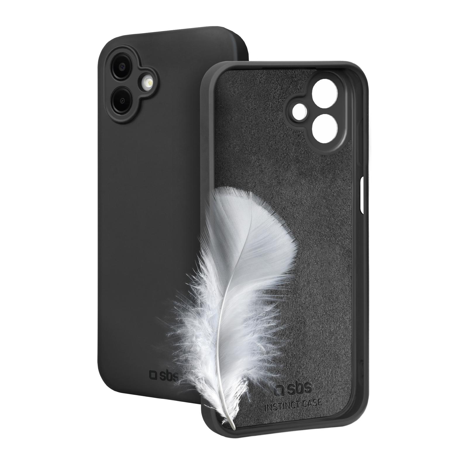 Instinct Hülle für Samsung A07, Schwarz