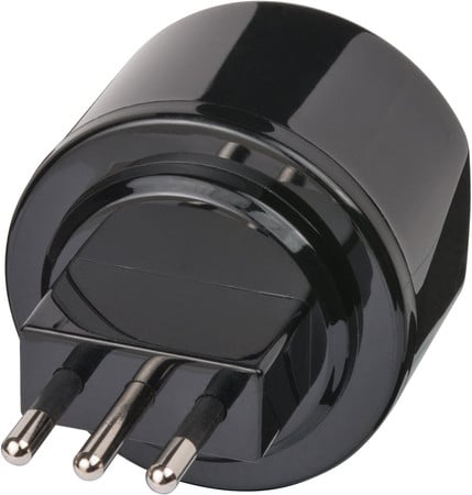 Reisestecker Schutzkontakt => Italien
