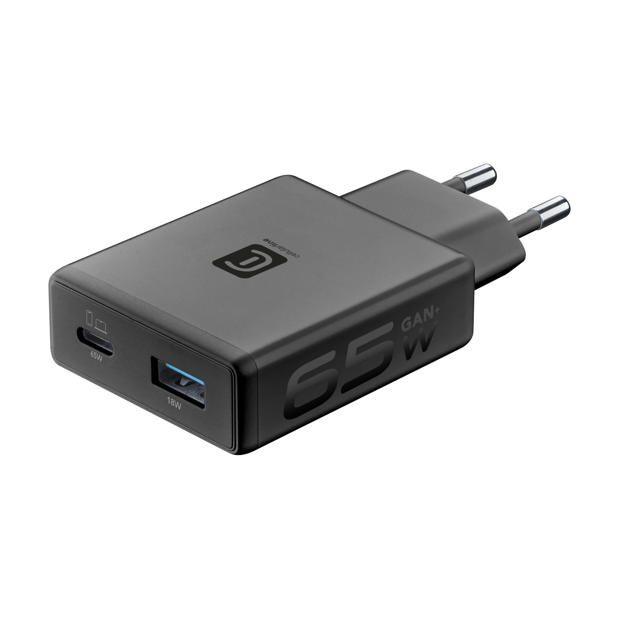 Duo Power Lite Travel Charger 65W Black (61442)