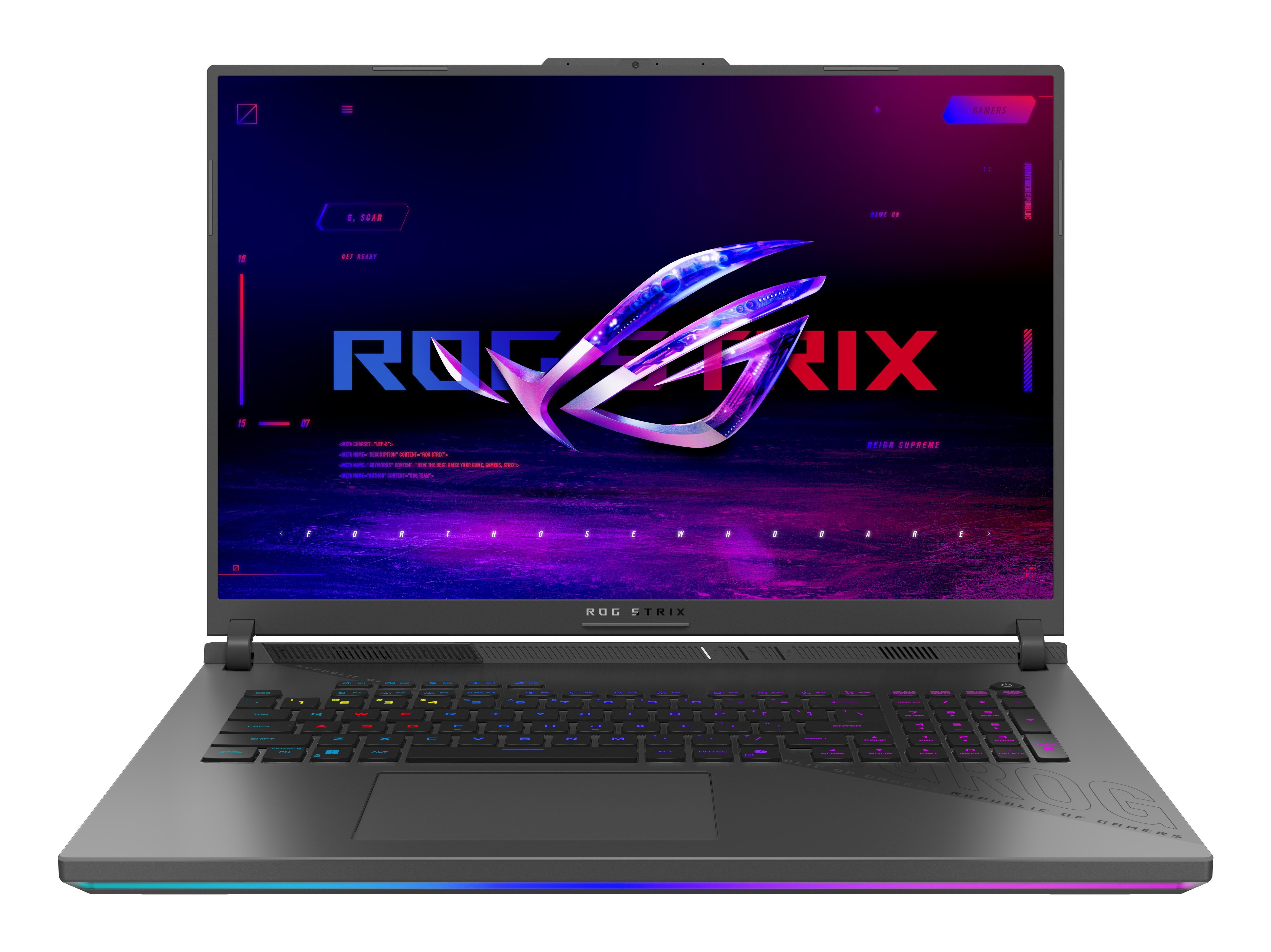 ROG Strix G18 G814PP-S9018W, Grau, 18 Zoll, WQXGA, AMD Ryzen 9 8940HX, 32GB, 1TB, RTX 5070