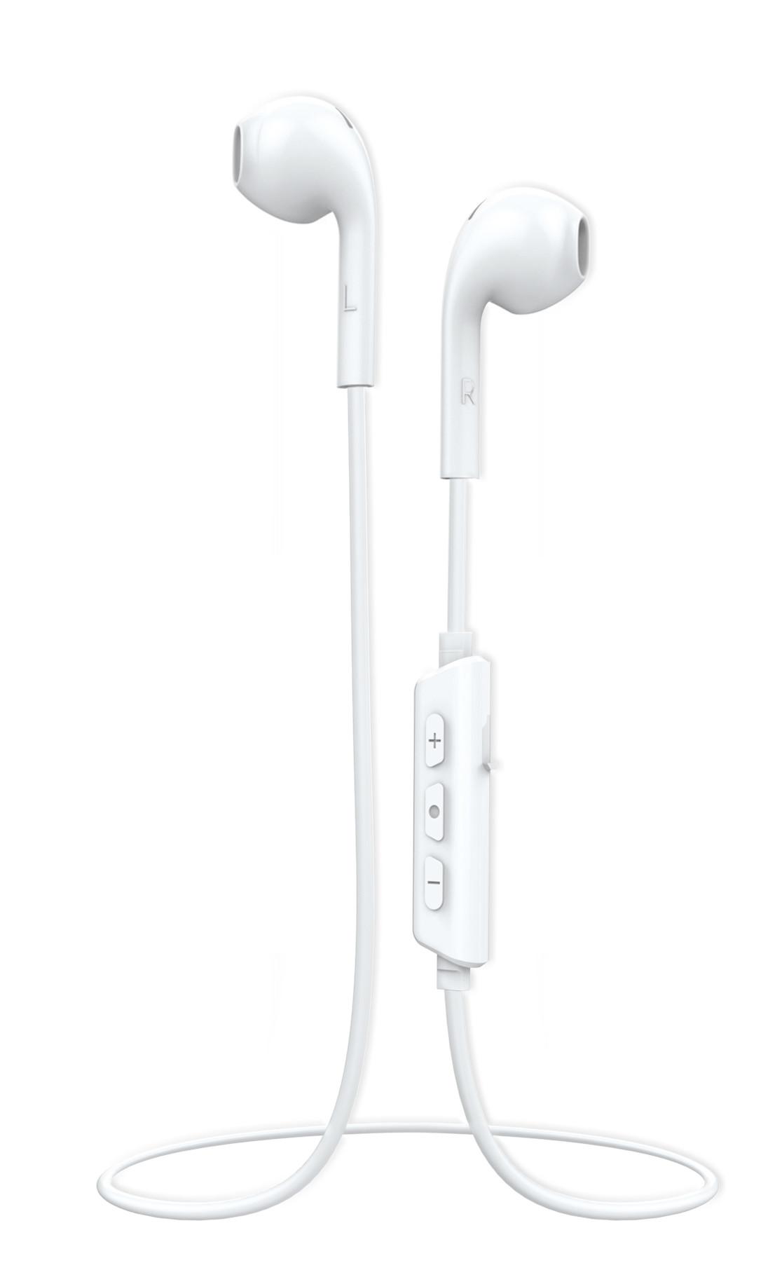 Bluetooth® In-Ear Headset, Eggshape Design weiß (61736) In-Ear Kopfhörer