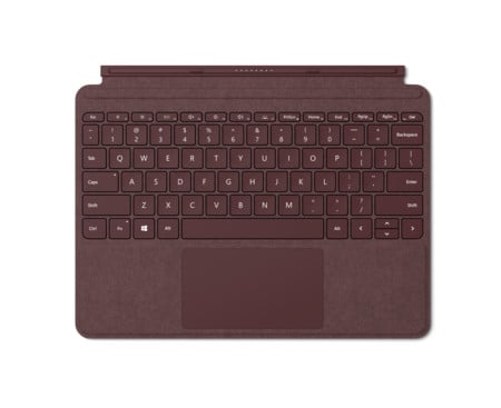 Type Cover Surface Go bordeaux rot Tablet-Tastatur