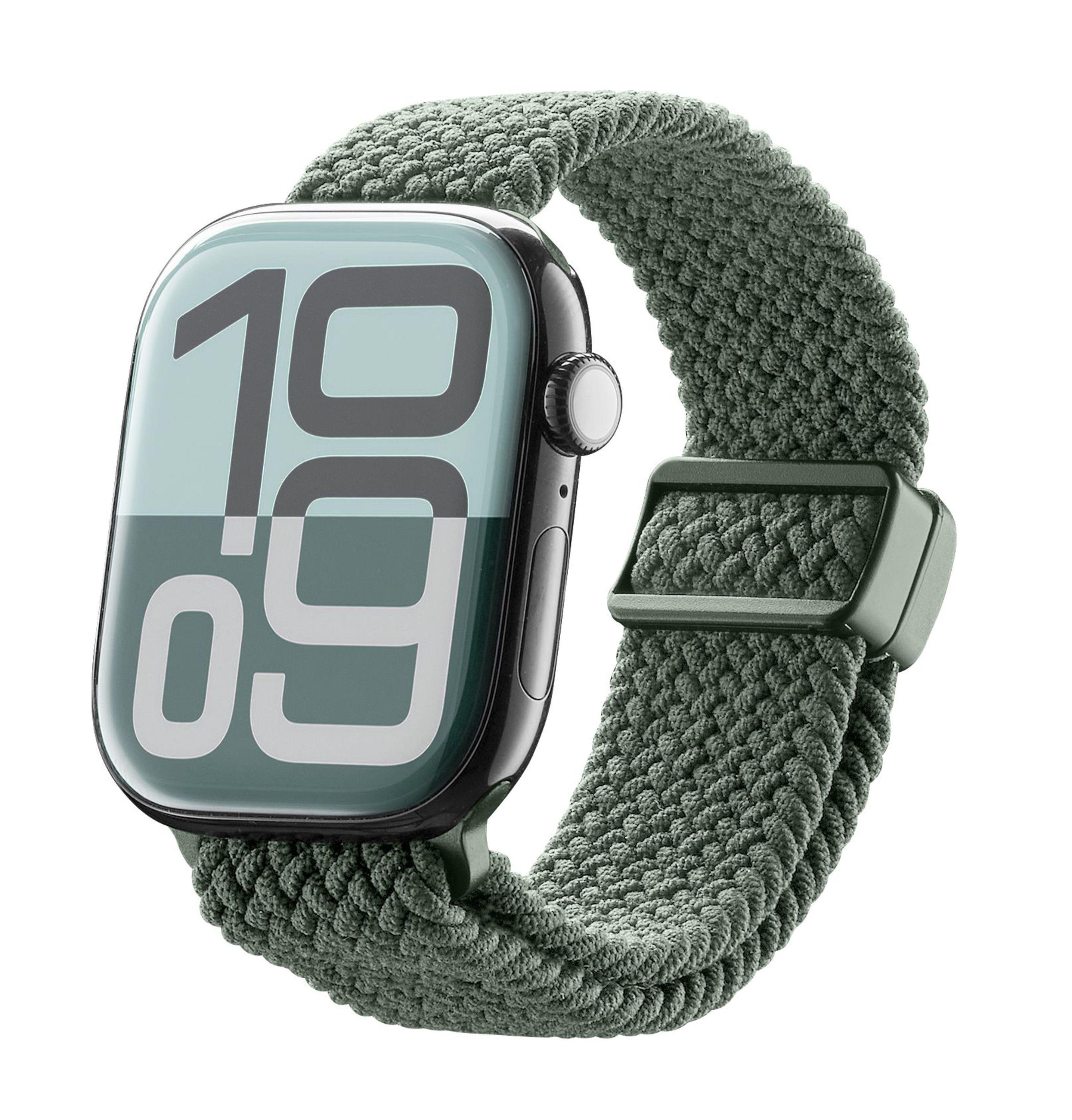 Soft Band für Apple Watch (Serie 1/ 2/ 3) 44/ 45/ 46/ 49mm Nylon Green (61125)