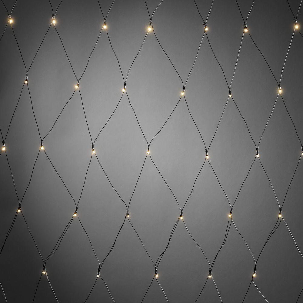 LED Lichternetz, mit Lichtsensor und 6h und 9h Timer, 210cm