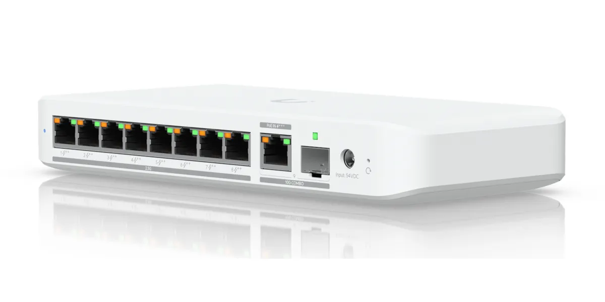 UniFi Switch 2.5G 8-Port PoE Netzwerk-Switch