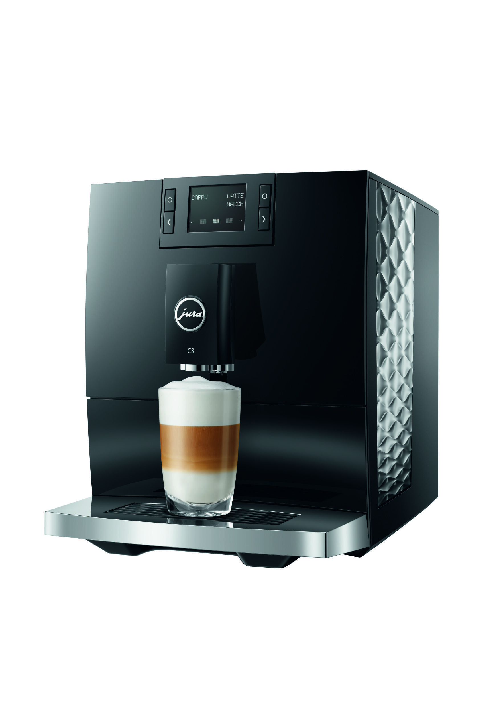 C8 Piano Black Kaffeevollautomat
