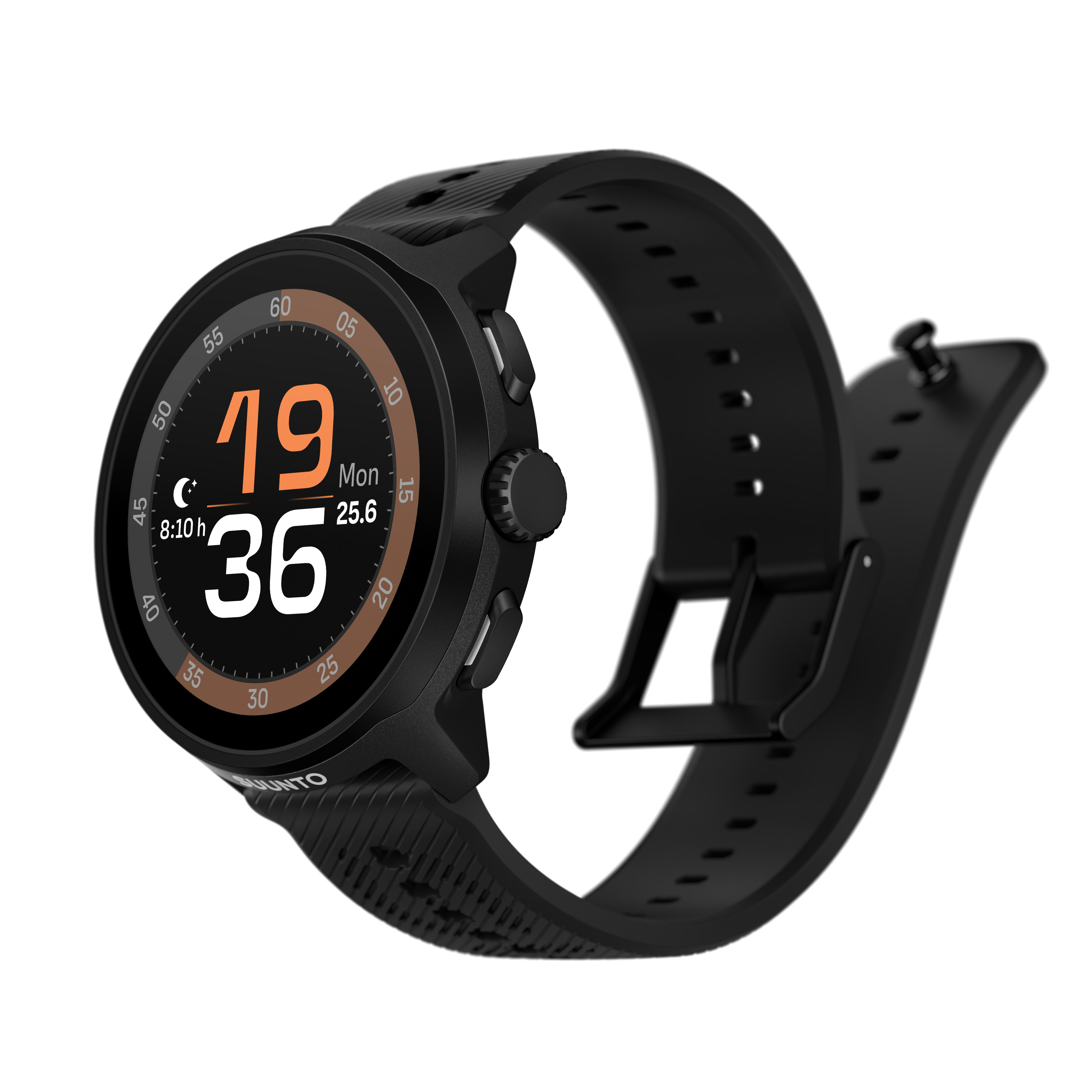 Run All Black, 46 mm Smartwatch
