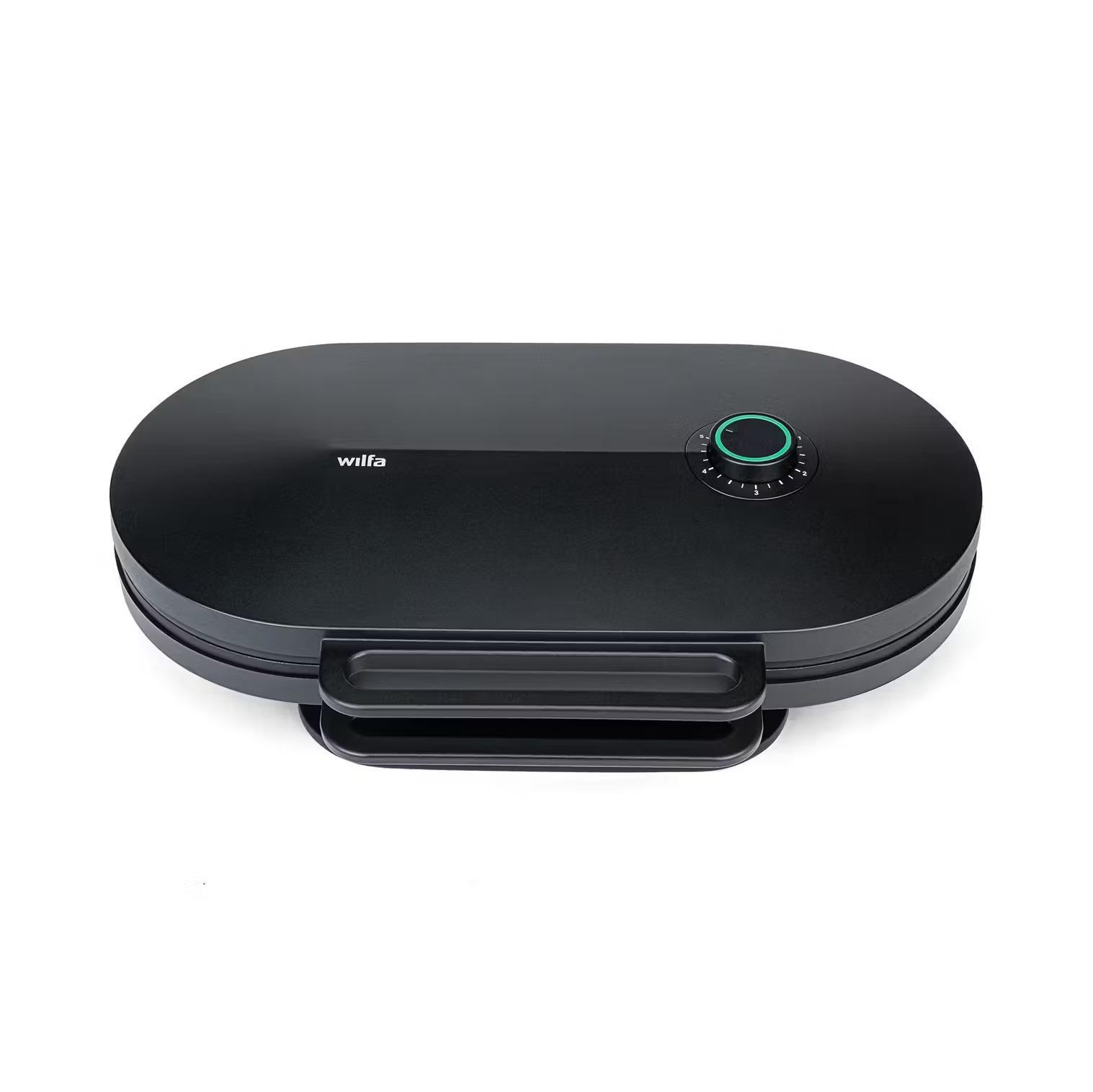GRAND DOUBLE WM6DB-220 Schwarz Waffeleisen