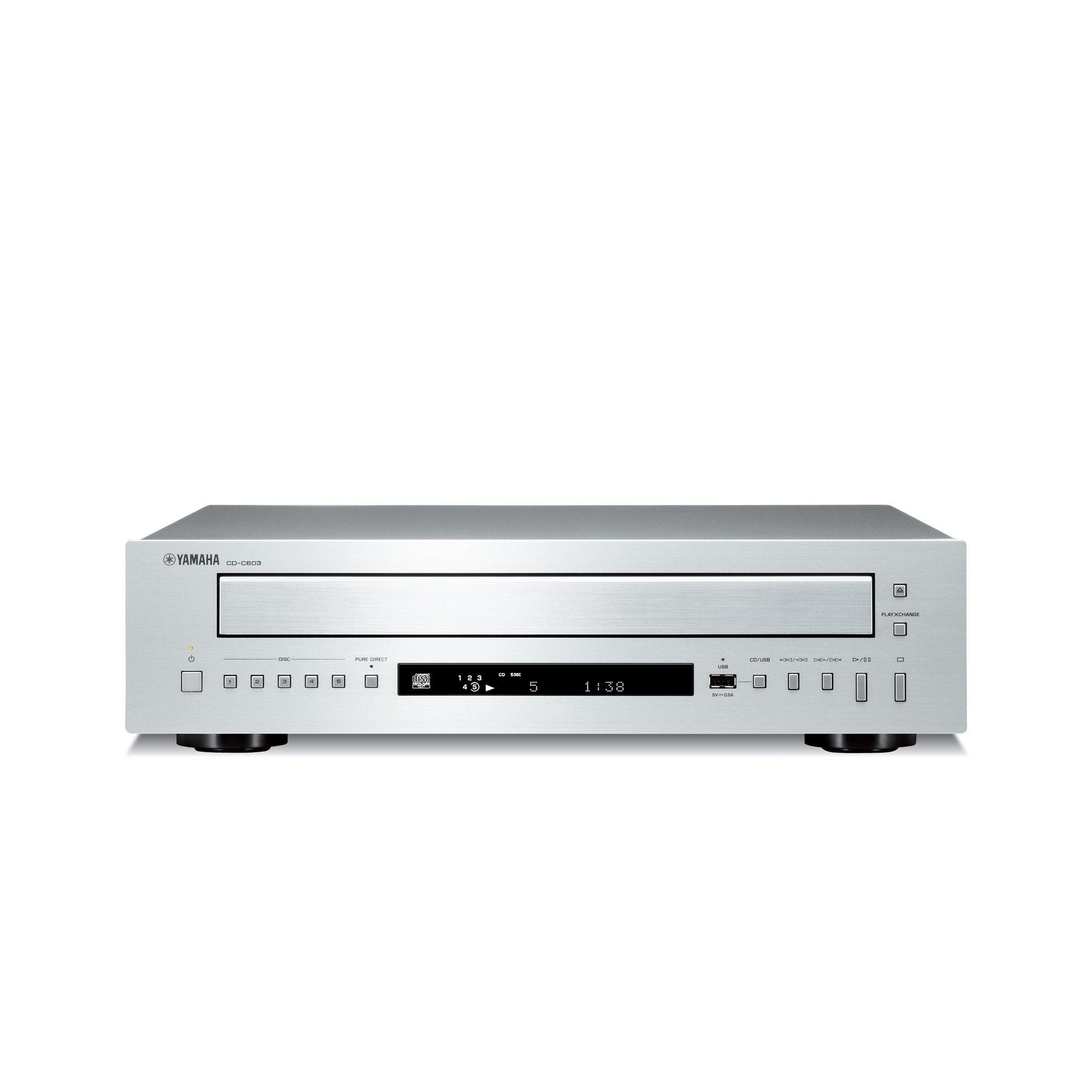 5 CD-Wechsler CD-C603 silber