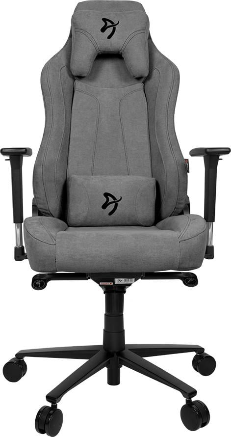 Vernazza Soft Fabric Gaming-Stuhl, Ash