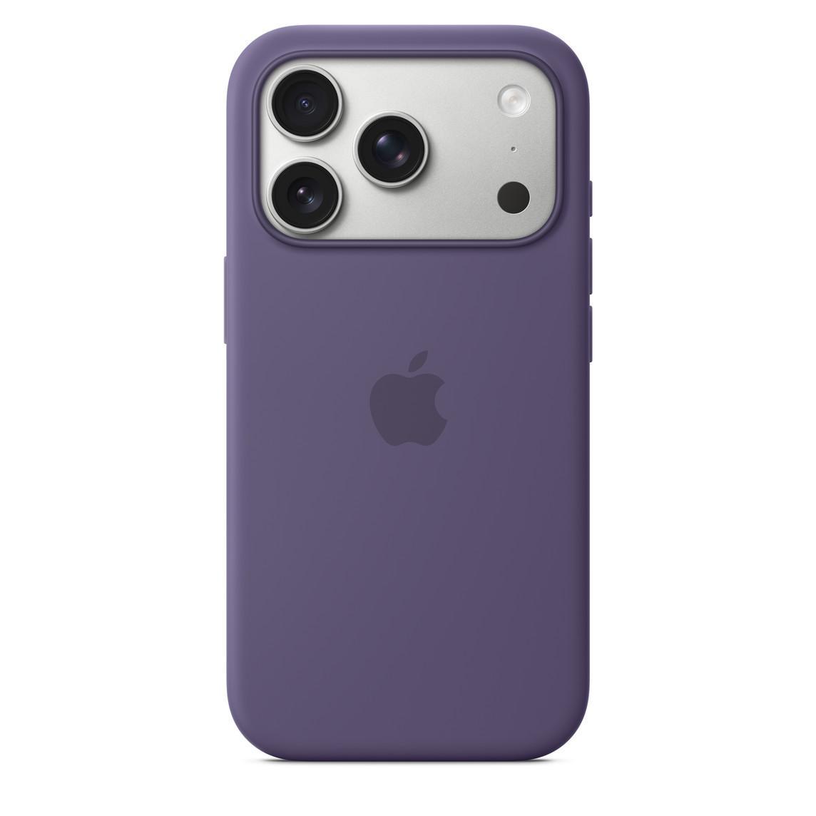 iPhone 17 Pro Silikon Case mit MagSafe - Nebelviolett